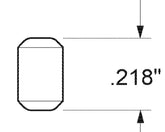 Kwikset 83103-001 Tumbler Lock Bottom Pin, Zinc, Gold, Specifications: #3 Size